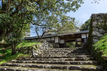 秋月城長屋門　福岡県朝倉市