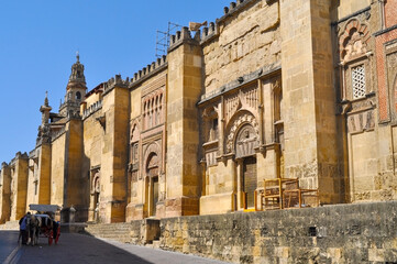 Fototapeta na wymiar Grand Mesquita in Cordoba, Spain