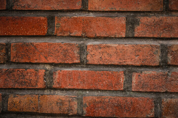 Close up old brick background