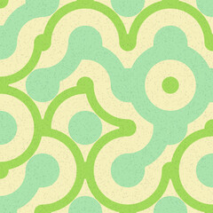 Abstract Geometric Pattern generative computational art illustration