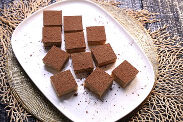 chocolate bar and coffee