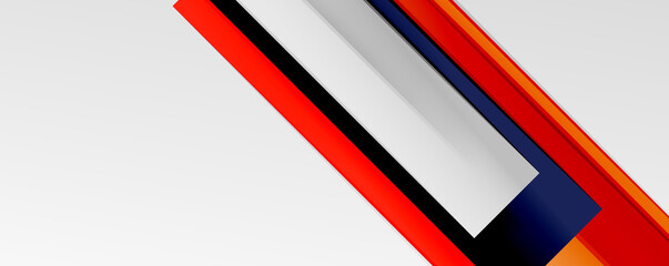 Color abstract lines trendy geometric background for business or technology presentation, internet poster or web brochure cover, wallpaper