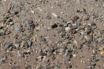 Rocks and Pebbles on the Beach