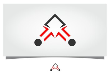 human link business vector logo