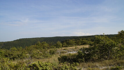 Obraz premium Vista dai monti delle Cesane