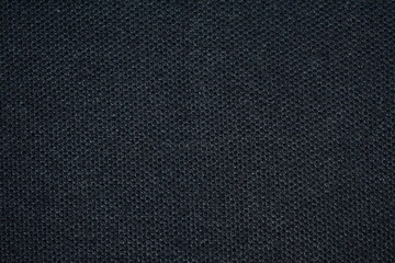 Texture of dark blue canvas