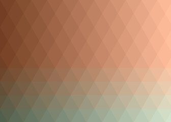 Abstract color Low-Polygones Generative Art background illustration