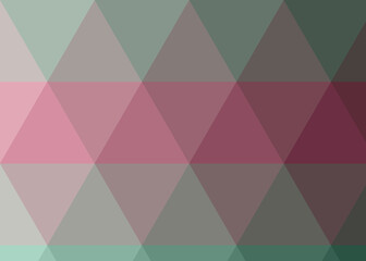 Fototapeta premium Abstract color Low-Polygones Generative Art background illustration