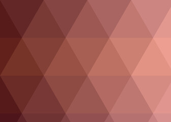 Obraz premium Abstract color Low-Polygones Generative Art background illustration