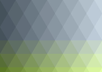Obraz premium Abstract color Low-Polygones Generative Art background illustration