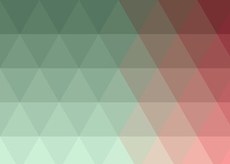 Obraz premium Abstract color Low-Polygones Generative Art background illustration