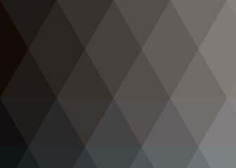 Fototapeta premium Abstract color Low-Polygones Generative Art background illustration