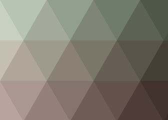 Fototapeta premium Abstract color Low-Polygones Generative Art background illustration