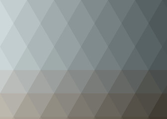 Fototapeta premium Abstract color Low-Polygones Generative Art background illustration