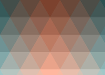 Abstract color Low-Polygones Generative Art background illustration