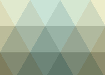 Obraz premium Abstract color Low-Polygones Generative Art background illustration
