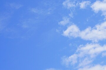 Fototapeta premium 青空と白い雲