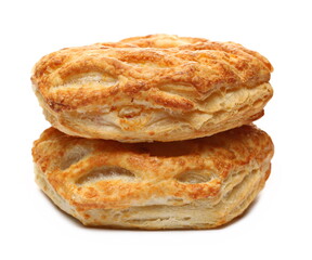 Breakfast pastry fresh isolated on white background