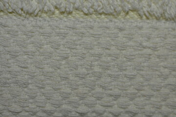 Texture of plush fabric