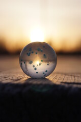 The world in the ball