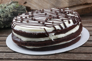 sweet cake as celebration dessert