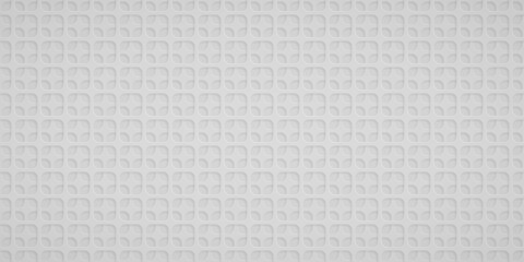 Abstract background with squares holes in white colors