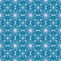 seamless pattern with flowers design