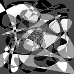 Modern geometric dynamic graphic background