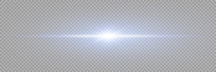Vector transparent sunlight special lens flare light effect. PNG. Vector illustration. - obrazy, fototapety, plakaty