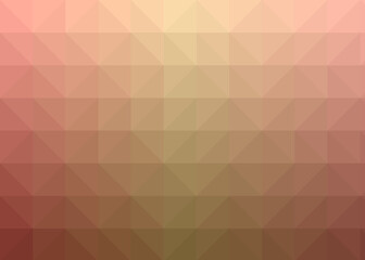 Abstract color Low-Polygones Generative Art background illustration