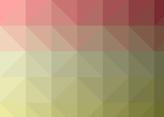 Abstract color Low-Polygones Generative Art background illustration