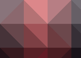 Fototapeta premium Abstract color Low-Polygones Generative Art background illustration