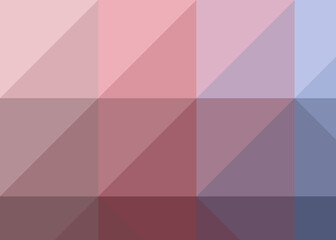 Abstract color Low-Polygones Generative Art background illustration