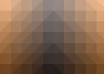 Obraz premium Abstract color Low-Polygones Generative Art background illustration