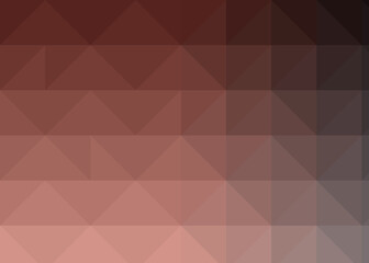 Abstract color Low-Polygones Generative Art background illustration