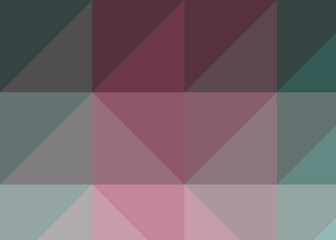 Abstract color Low-Polygones Generative Art background illustration