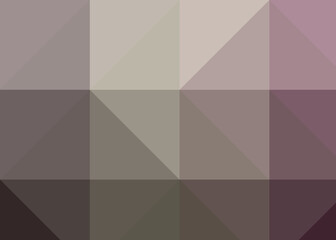 Abstract color Low-Polygones Generative Art background illustration