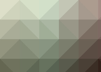 Obraz premium Abstract color Low-Polygones Generative Art background illustration