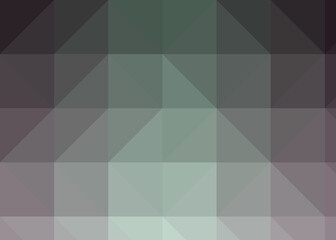 Abstract color Low-Polygones Generative Art background illustration