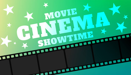cinema movie showtime film strip background