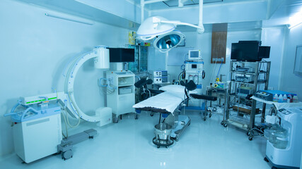 Operation theater room in a hospital 