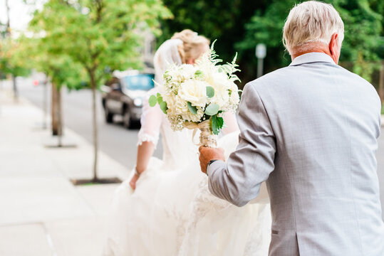 Bride With Father