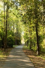 Obraz premium Hilton Head Island, South Carolina bike path.