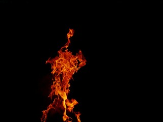 Abstract blaze fire flame texture for banner background.Strange shape lights.