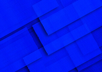 Abstract blue geometric shapes background