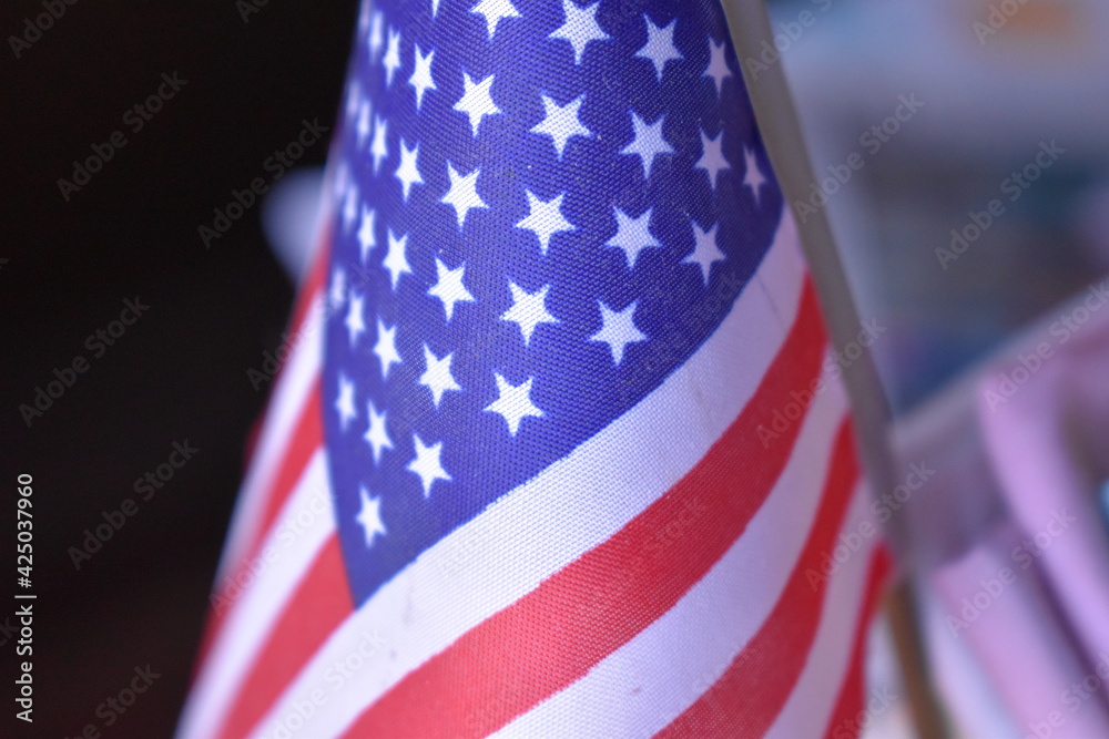 Sticker american flag