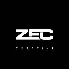 ZEC Letter Initial Logo Design Template Vector Illustration