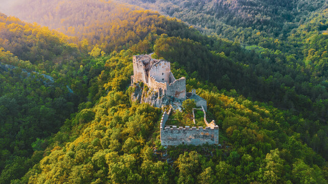 Medieval caste ruins