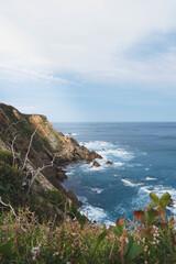Fototapeta na wymiar Coastal cliffs
