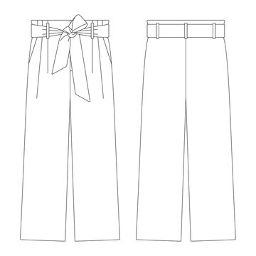 The Channing Pants Sewing Pattern, by Seamwork